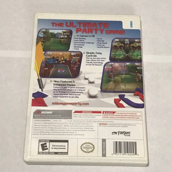 Nintendo Wii Game Party 2 CIB Mint - Picture 2 of 4